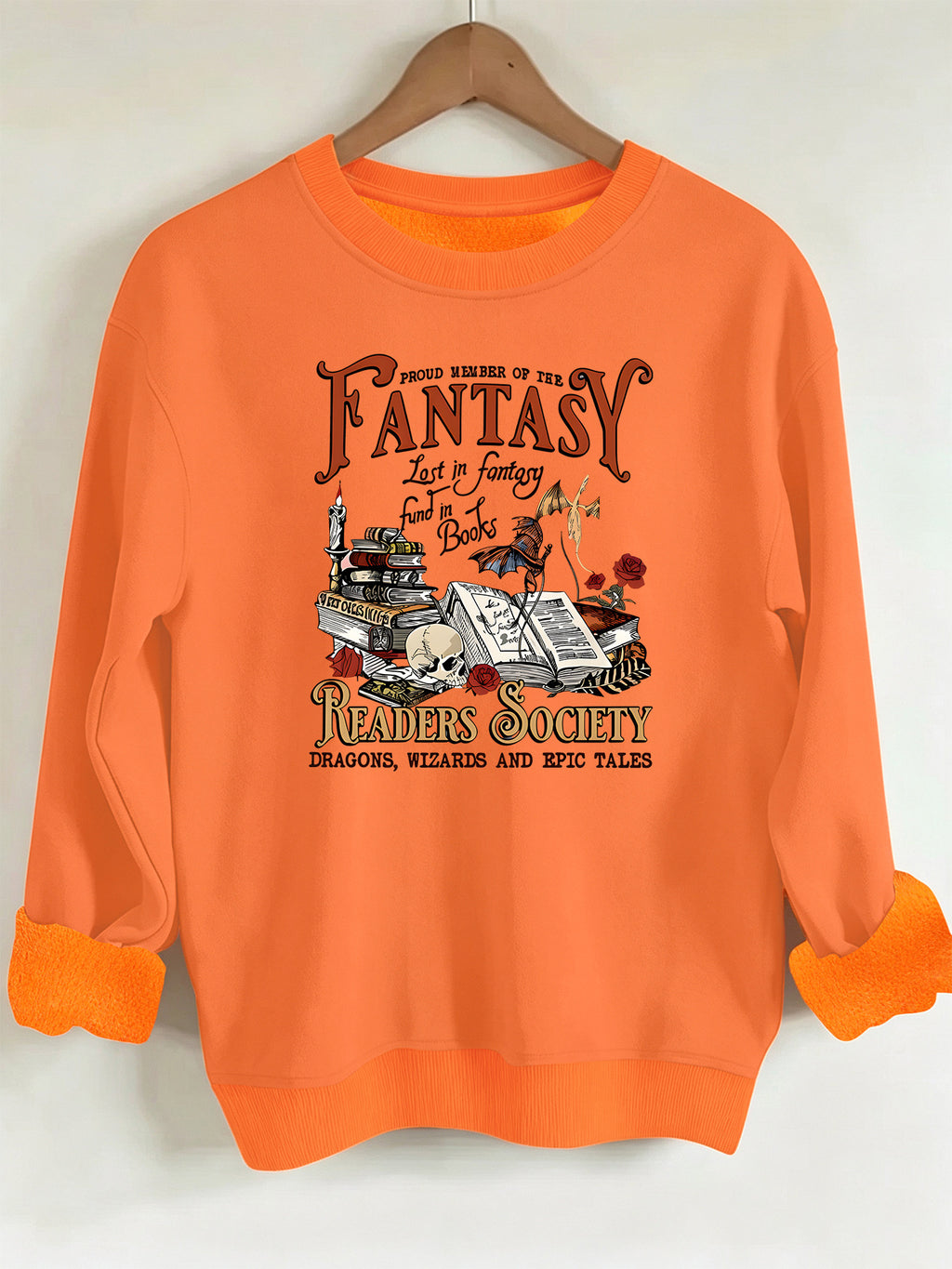 Copy of Round neck fleece hoodie