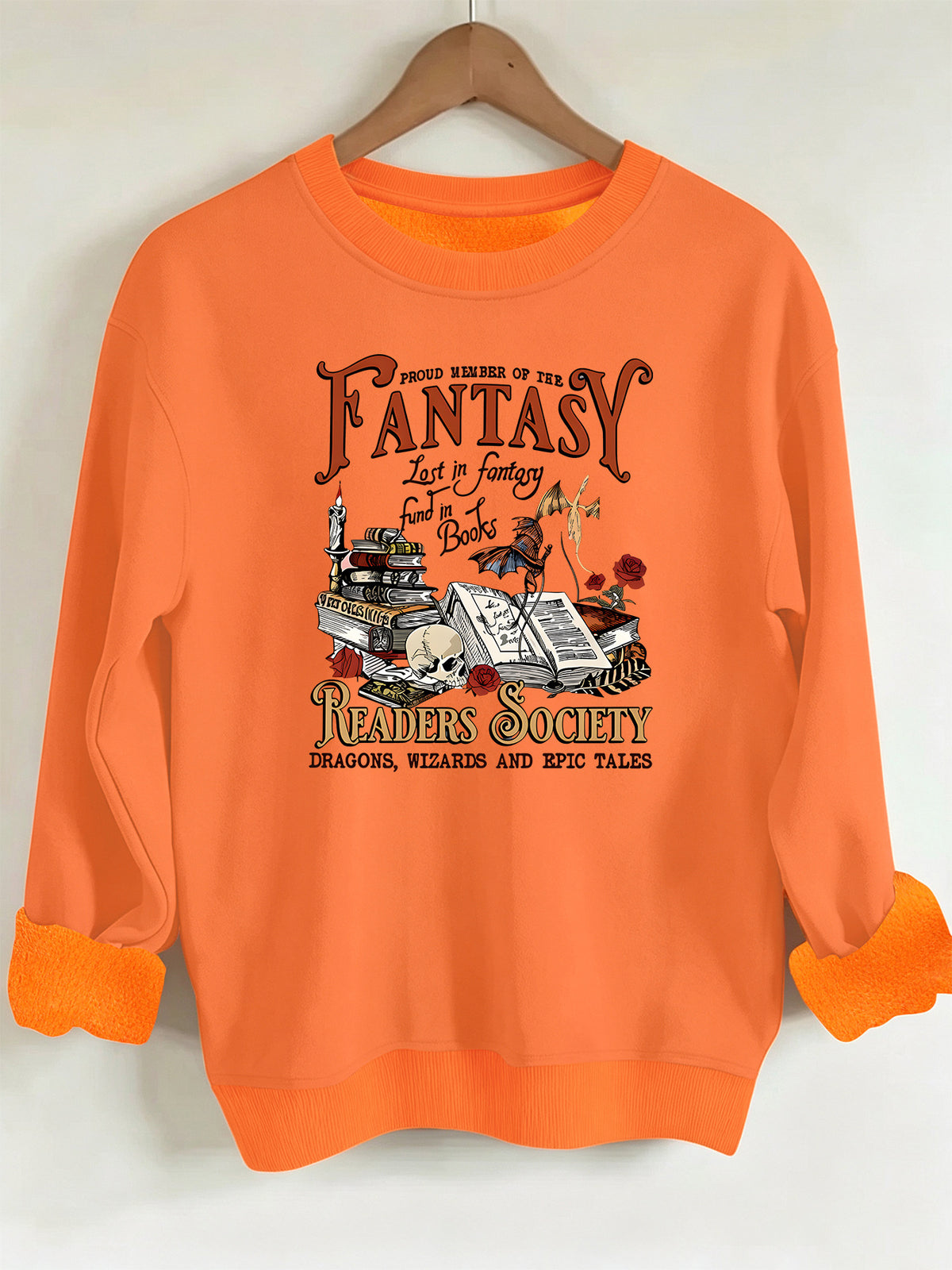 Copy of Round neck fleece hoodie