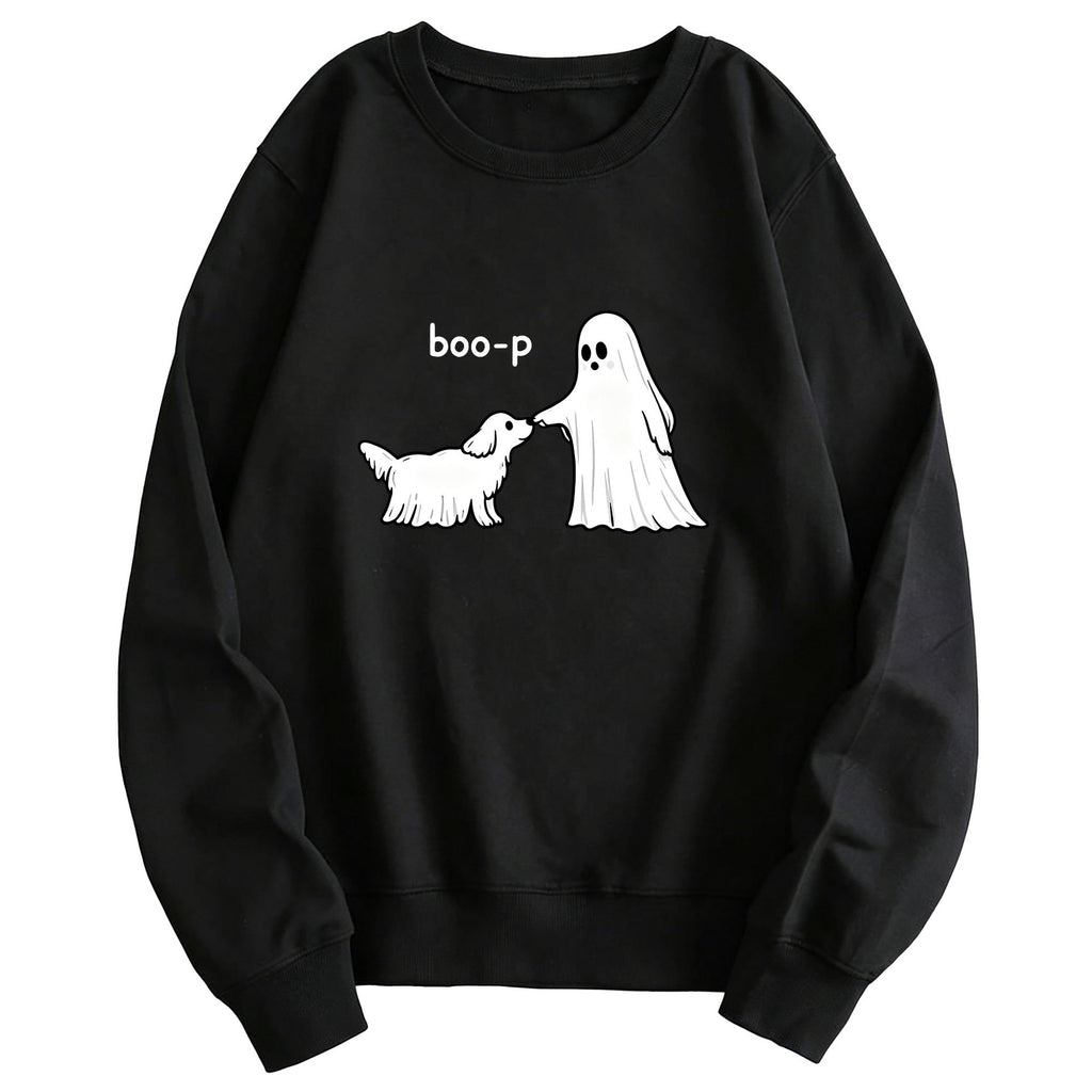 Boo-p printed hoodie