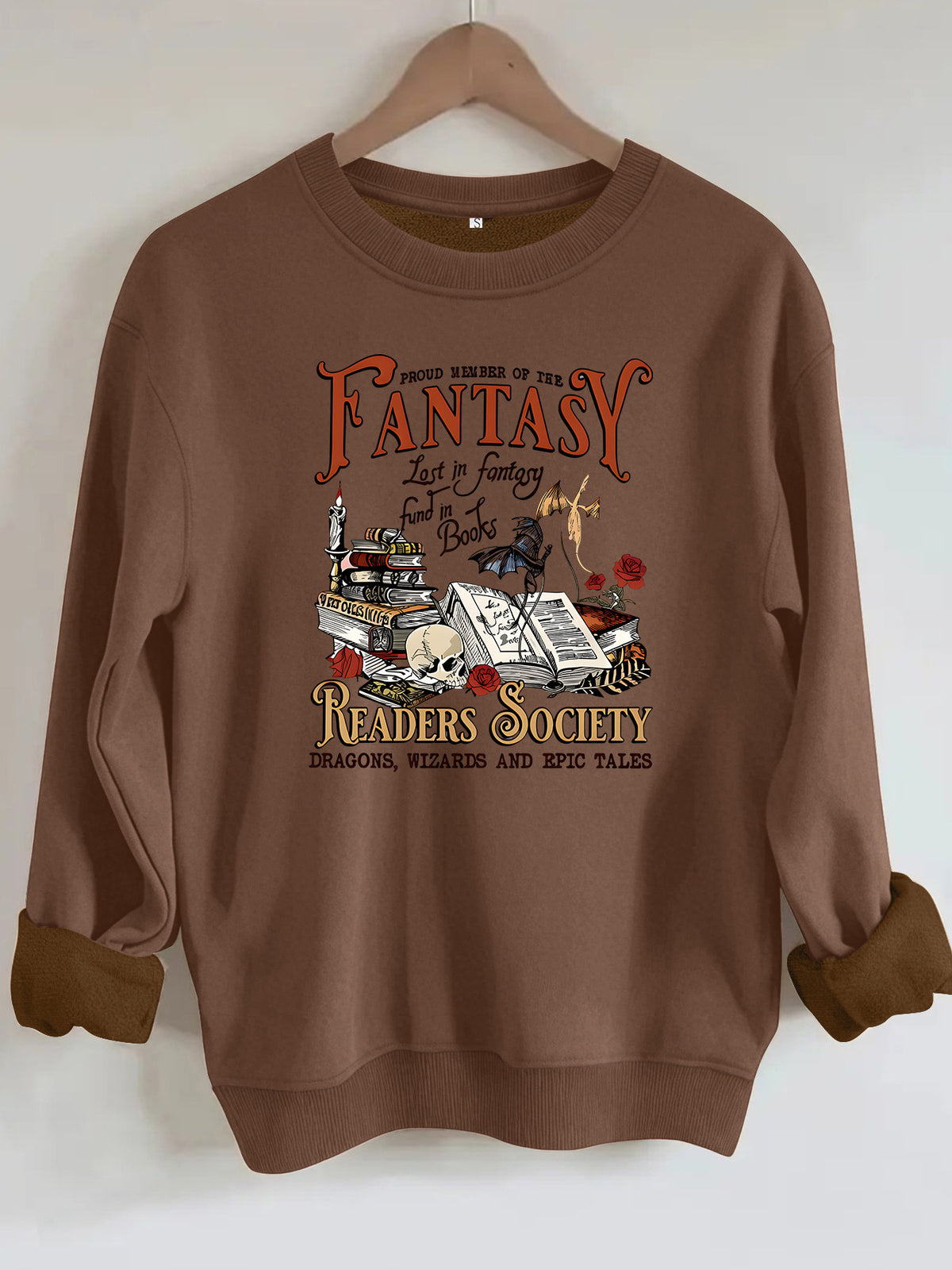 Copy of Round neck fleece hoodie